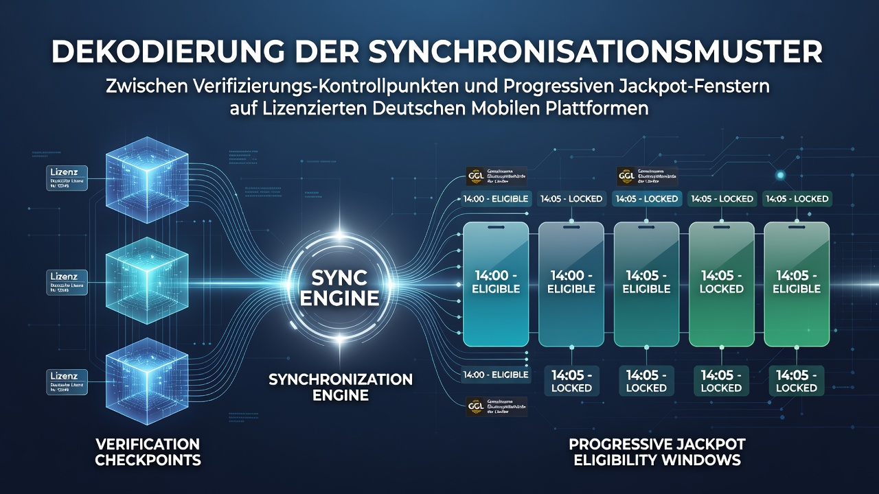Synchronisationsmuster zwischen Verifizierungscheckpoints und Jackpot-Berechtigungsfenstern auf lizenzierten deutschen Mobilplattformen entschlüsselt